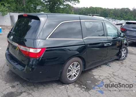2011 Honda Odyssey Ex-L z USA, uszkodzony, nr VIN 5FNRL5H69BB022409